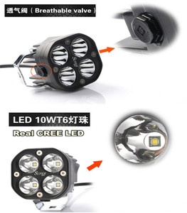 Cao Lumen Auto 6000LM 40 Wát Tự Động Xe Dẫn Đèn Pha Làm Việc Ánh Sáng Đèn - Product Image 6