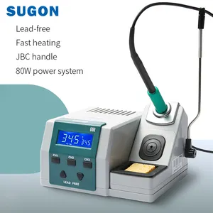 SUGON T26 Solder Listrik, Stasiun Solder SMD 120W Daya Tinggi untuk Perbaikan Ponsel