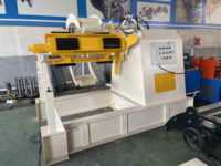 Linea di Produzione Automatica per Taglio di Bobine d'Acciaio per Tetti con Cambio e PLC
