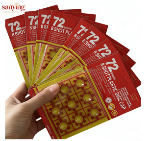 Popolare Pistola Giocattolo C005 a 8 Colpi con Effetti Misti e Scintille, Anello in Plastica a Forma di Cappello da <span class=keywords><strong>Cowboy</strong></span> - Product Image 2