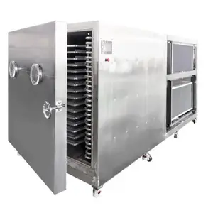 Máquina de secado por congelación al vacío para uso comercial, máquina de secado al vacío Industrial para vegetales y verduras
