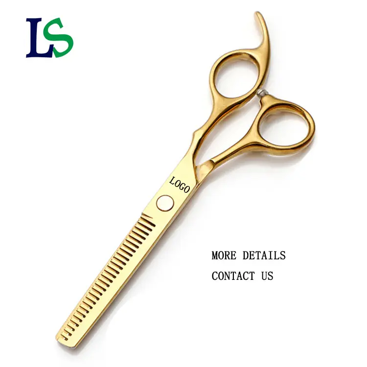 Custom Logo Barber Shears Hair Stylist Scissors Salon Stainless steel Hair Cutting Scissors