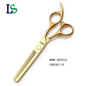 Custom Logo Barber Shears Hair Stylist Scissors Salon Stainless Steel Hair Cutting Scissors