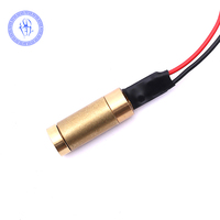 Laser à points réglable 532nm 30mW DC 3-5V avec dissipateur thermique
