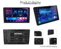 P15 2 Din Octa-Core 1,8GHz Autoradio 7\" 9\" 10,1\" Android Touchscreen Carplay für Fahrzeuge