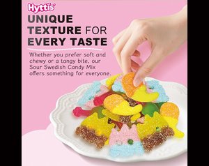 Permen Vegan Hyttis Rasa Buah Asam Manis dari Swedia - Product Image 5