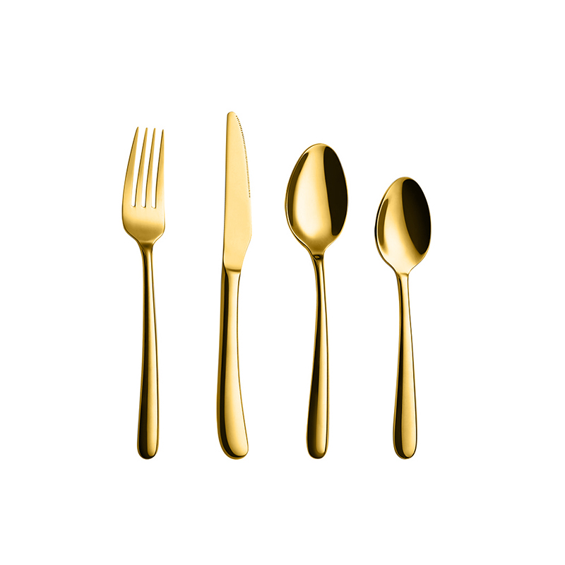 4 pieces set in gold