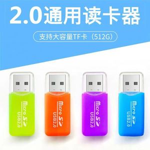 Micro <b>SD</b> USB 2.0 <b>Card</b> Reader For Laptop Multi In 1 <b>Memory</b> <b>Card</b> Reader Plastic External Type - Product Image 5