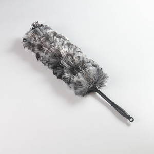 Plumeau gris électrostatique pour nettoyage en profondeur, manche en plastique, nouveau produit 2025 - Product Image 4