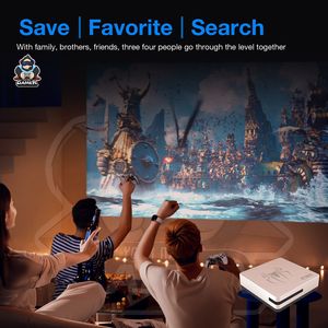 Zoku <span class=keywords><strong>G7</strong></span> Allwinner H313 Android 14 OS TV Box <span class=keywords><strong>GameBox</strong></span> Control Remoto por Voz Controlador Inalámbrico de 2.4Ghz Reproductor de Red Consola de Juegos - Product Image 2