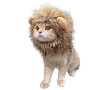 Cappello Divertente in Pile per Cani e Gatti, Costume a Forma di Hamburger per British Shorthair e Cani Tedeschi - Product Image 5