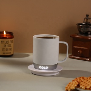 <span class=keywords><strong>Taza</strong></span> de café autocalentable con control de temperatura <span class=keywords><strong>inteligente</strong></span> con batería más cálida para uso en la oficina - Product Image 1