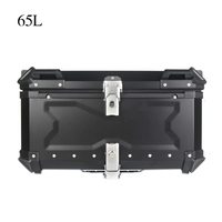 Valise arrière universelle pour moto 65L en alliage d'aluminium pour livraison et tourisme