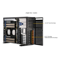 Serveur GPU Tour SYS-741GE-TNRT Double Intel Xeon Scalable 16 DIMM 4 To DDR5 RECC 4x PCIe 5.0 pour IA et Entraînement/Inferencement LLM