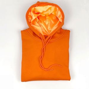 Survêtements unisexes en coton 100% avec fermeture éclair intégrale, couleur unie, logo personnalisé sur le devant, en <span class=keywords><strong>polaire</strong></span> gaufrée, satin néon de luxe, Hiver 2026 - Product Image 6