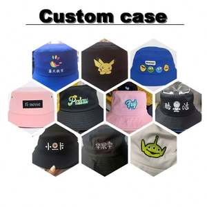 Custom Printed Bucket Hats Oem Factory Outdoor Sun Protection Fisherman Reversible Men Women Cotton Hats With Custom logo - Product Image 5
