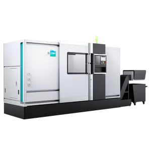 DL-40MH Hoge Spindelsnelheid Cnc Draaibank Machine Met Live Tool Cnc Horizontale Freesmachine