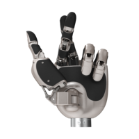 Gants de massage des doigts électriques motorisés PLC pour la rééducation des personnes âgées, paralysées ou victimes d'AVC