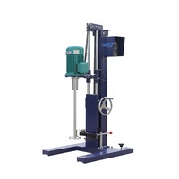 Disperseur haute vitesse avec mélange automatique et broyage fin pour peinture, revêtement, encre, résine, adhésif en ligne de production
