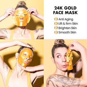 Özel etiket 24k altın Serum cilt bakımı seti kore organik Anti Aging beyazlatma cilt bakımı seti (yeni) toptan - Product Image 5