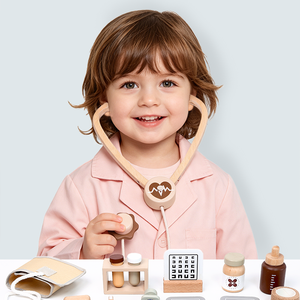Kits de jouets d'imitation de haute qualité, ensemble de jeu de docteur, jouet de simulation amusant pour l'interaction parent-enfant, jouet de docteur pour enfants - Product Image 2