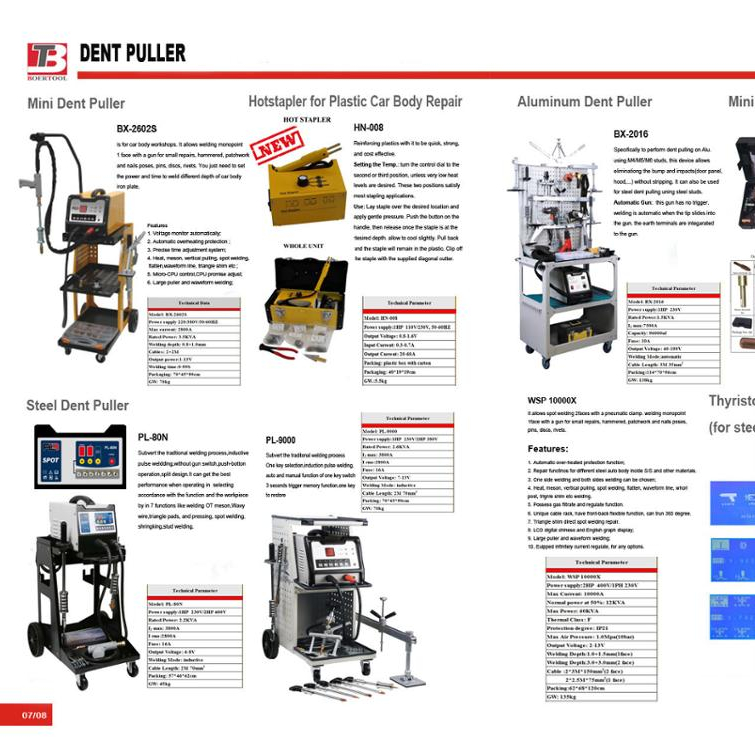 Мини-автомобиль инструмент для правки вмятин сталь/пластик/алюминий инструмент для правки вмятин