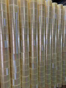 Vente en gros de ruban adhésif simple face BOPP transparent Carton robuste et papier de masquage OEM/ODM adhésif acrylique fabriqué au Vietnam - Product Image 3