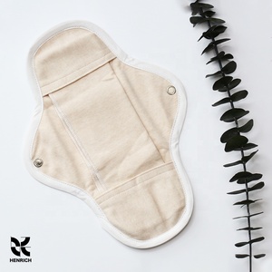 HENRICH Serviettes Hygiéniques Lavables et Réutilisables Écologiques <span class=keywords><strong>en</strong></span> <span class=keywords><strong>Tissu</strong></span> - Product Image 6