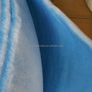 Petit pain bleu et blanc de médias de <span class=keywords><strong>filtre</strong></span> <span class=keywords><strong>à</strong></span> air du polyester <span class=keywords><strong>G4</strong></span> pour des industries de filtration - Product Image 3