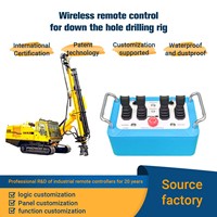 Mando hidráulico , válvula direccional de 4 palancas, kits de control remoto inteligente de radio de grúa de camión