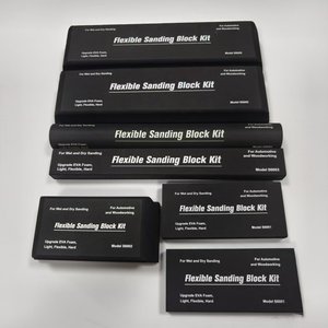 Kit di blocchi abrasivi con set di carta vetrata adatti <span class=keywords><strong>per</strong></span> <span class=keywords><strong>carrozzeria</strong></span> e lavorazione del legno - Product Image 1