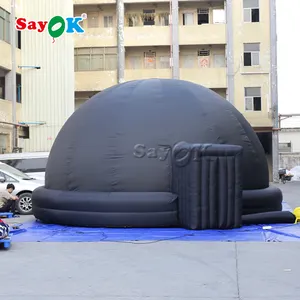 360 tam dijital Dome Astro çadır astronomi Planetarium kubbe Galaxy sineması mobil taşınabilir projeksiyon şişme Planetarium