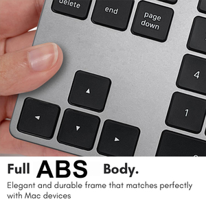 Portatile Mini contabilità finanziaria sottile ricaricabile tastiera numerica senza fili ABS 35 chiavi Bluetooth numero Pad per il computer portatile - Product Image 5
