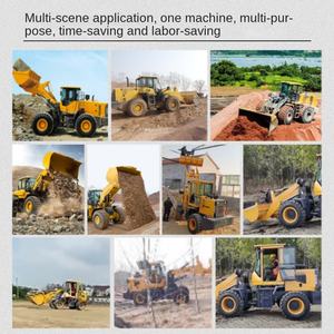 محمل صغير على شكل نمر بأرجل قصيرة للأزرق الخشبية في موقع بناء 30 - Product Image 3