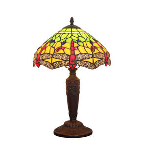Lampe de chevet de style européen Tiffany pour chambre à coucher, salon, bureau et salle de lecture - Product Image 2