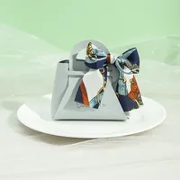 Pochettes à bijoux miniatures pliables DIY, emballage de bonbons pour fête d'anniversaire, cadeaux de mariage ou de baby shower