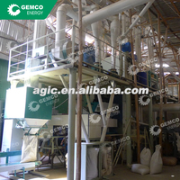 Usine de transformation des lentilles 20T pour le pelage des haricots, machine automatique de pelage et de séparation des lentilles de petite capacité
