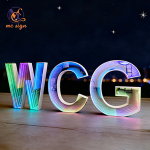 Letras Luminosas LED <span class=keywords><strong>de</strong></span> 4 Pies con Efecto Espejo, Letrero con la Palabra LOVE, Números Luminosos para Bodas, Eventos, Fiestas, Señalización Exterior - Product Image 3