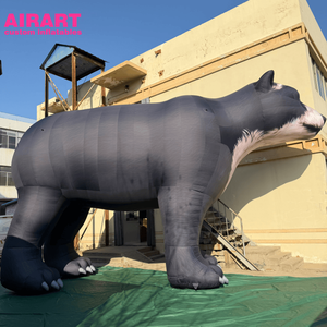 Oso Negro Inflable Gigante para Decoración de Zoológicos, Muñeco de Oso Negro para Ideas de Fiestas y Juguetes Personalizados de Oso Negro - Product Image 4