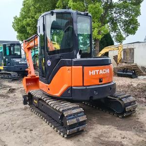 รถขุดตีนตะขาบฮิตาชิ รุ่น Zaxis 50U ขนาด 3 ตัน พร้อมบุ้งกี๋ไฮดรอลิกสำหรับขุด และชิ้นส่วนเครื่องยนต์หลักมือสอง - Product Image 2