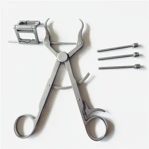 Stock Locking Bone Plate Forceps For Veterinary Clinic Use Small Animal Orthopedic Instrument