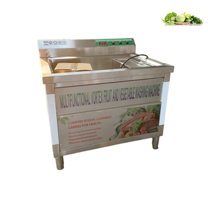 Laveuse à bulles pour fruits et légumes, machine à laver les légumes à feuilles vertes - Product Image 4