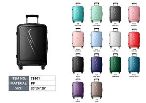 Nouveau Style En Gros 100% PP Valises Nouvelle Mode Bon 20 "PP Bagages Marque Vente Chaude Bonne <span class=keywords><strong>Valise</strong></span> À Roulettes - Product Image 3