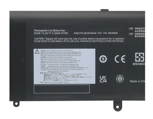 Batterie authentique 00HW008 00HW009 00H W014 pour <span class=keywords><strong>Lenovo</strong></span> <span class=keywords><strong>ThinkPad</strong></span> <span class=keywords><strong>Yoga</strong></span> <span class=keywords><strong>15</strong></span> SB10F46446 <span class=keywords><strong>15</strong></span>.2V 67WHR 4408MAH 4 cellules - Product Image 3