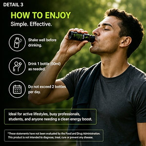 Bebida Energética Nutrtech <span class=keywords><strong>Monster</strong></span> Sin Azúcar, Baja en Grasas, con Ginseng, Vitaminas B1 y B6, <span class=keywords><strong>Sabor</strong></span> a Café, Alivia la Fatiga, Botella de 50 ml - Product Image 1
