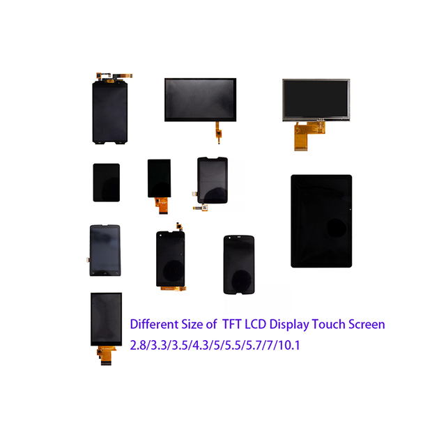 Customized 1.3-12.3" IPS LCD Display Touch Panel 3.5 4.3 5 7 10.1 Inch LCD Touch Screen Touch Panel TFT LCD Display Module