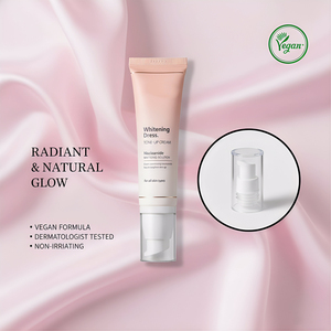 Crema Blanqueadora Vegana al por Mayor, Refina los Poros, Unifica el Tono de Piel, Absorción Rápida, No Grasosa, Solución Iluminadora - Product Image 2