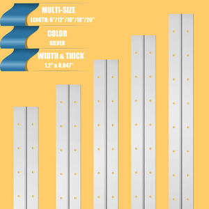 Vente en gros personnalisable Charnière de piano en acier inoxydable de 24 pouces de long Résistance à la corrosion Prévention de la rouille Fermeture en douceur Design moderne - Product Image 3