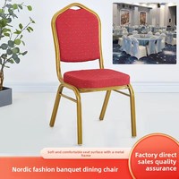 Chaises en alliage d'aluminium avec coussin pour banquets, mariages, réunions VIP, formations, restaurants, salles à manger, hôtels, usage intérieur, vente en gros