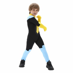 Disfraz de Superhéroe para Niños y Niñas, Traje de Cosplay para Fiestas y Actuaciones, Estilo Atom Eve Invencible, Transpirable - Product Image 3